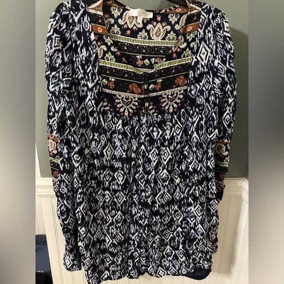 Entro Floral Paisley Dress Small Like New - Picture 1 of 4